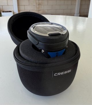Ordenador de buceo Cressi Leonardo azul + funda
