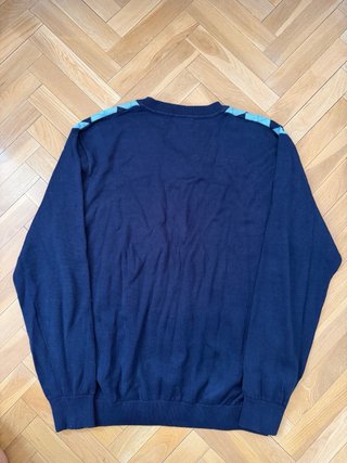 Jersey Lacoste Rombos Azul Talla L