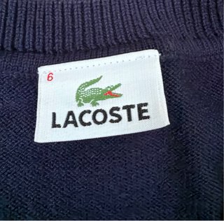 Jersey Lacoste Rombos Azul Talla L