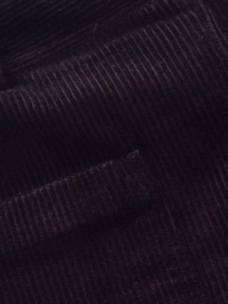 Pantalón pana negro Zara