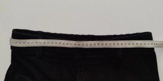 Pantalón pana negro Zara