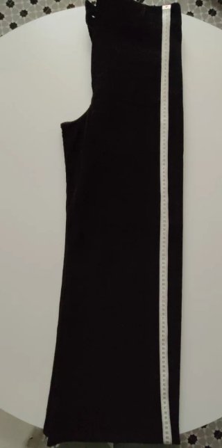 Pantalón pana negro Zara