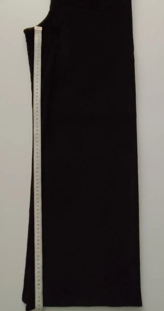 Pantalón pana negro Zara