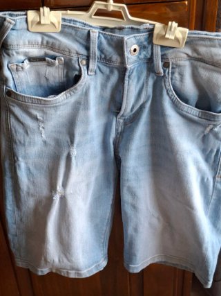 Vaqueros cortos Pepe Jeans azules