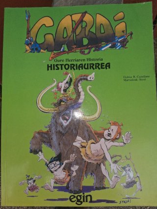 Colección completa comics historia Euskal Herria