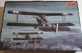 Maqueta Sopwith 1 1/2 Strutter Roden 1:48