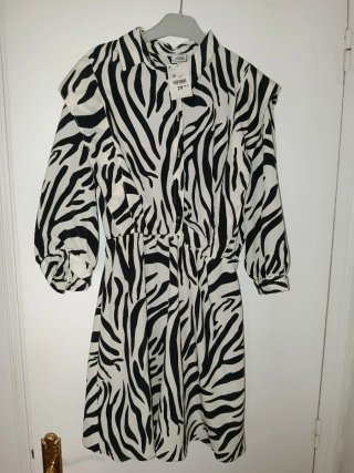 Vestido Estampado Animal Talla L