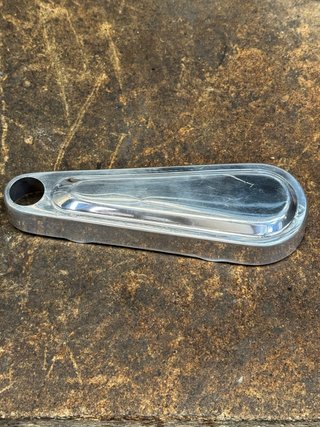 Tapa buje Vespa Cromada