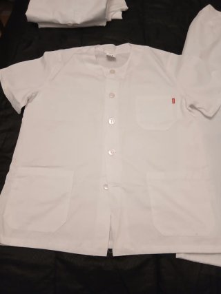 3 Uniformes de Trabajo Blancos