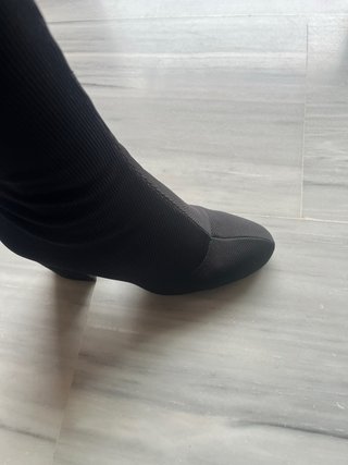Botines Negros Bershka Talla 38