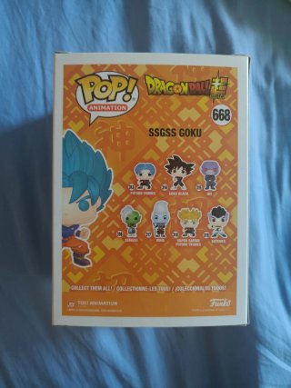Funko Pop SSGSS Goku 668 Dragon Ball
