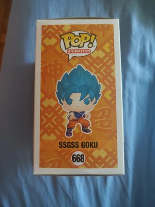 Funko Pop SSGSS Goku 668 Dragon Ball