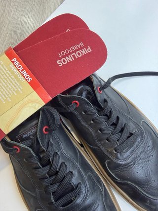 Zapatos Barefoot Pikolinos Negros Talla 45