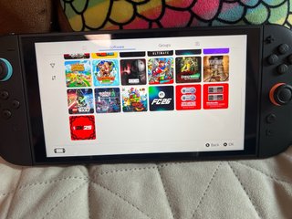 Nintendo Switch 2 con muchos juegos cambio