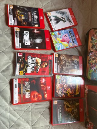 Nintendo Switch 2 con muchos juegos cambio