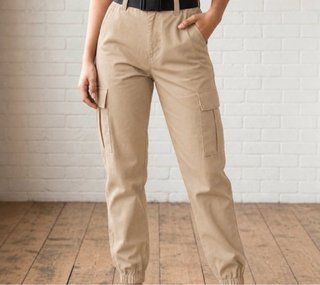 Pack 2 pantalones cargo beige sin estrenar
