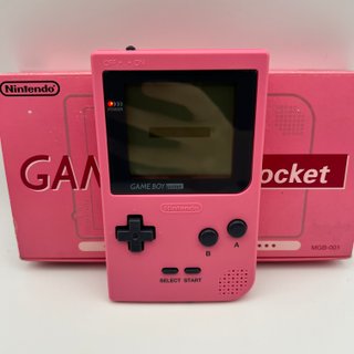 Game Boy Pocket Pink Rosa MGB-001 Nintendo