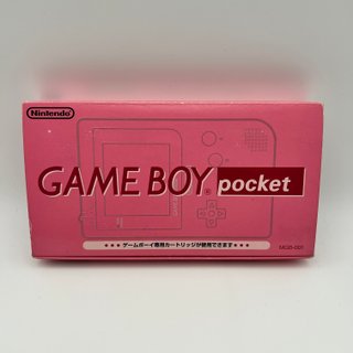 Game Boy Pocket Pink Rosa MGB-001 Nintendo