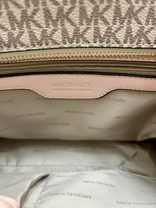 Bolso Michael Kors Mujer beige y rosa