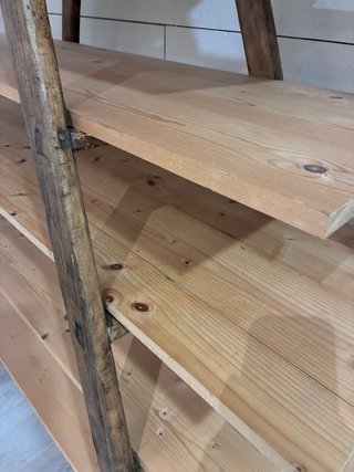 Estantería de Madera Estilo Escalera