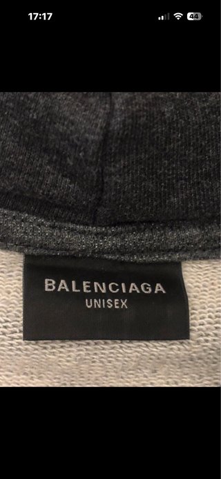 Felpa Balenciaga Ripped Pocket Tape