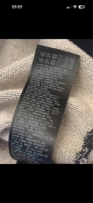 Felpa Balenciaga Ripped Pocket Tape