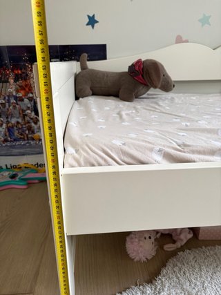 Cama infantil IKEA Montessori 76×165 cm + colchón