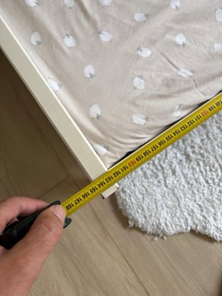 Cama infantil IKEA Montessori 76×165 cm + colchón
