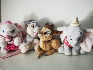 Set de 4 Peluches Disney