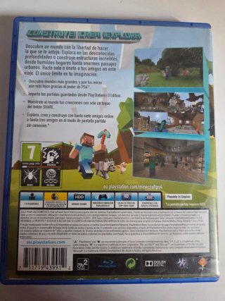 Minecraft Playstation 4 Edition