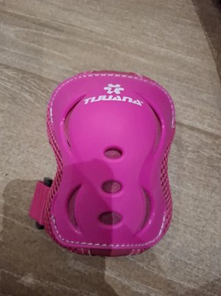Set de Protecciones Deportivas Rosa + Casco OXELO