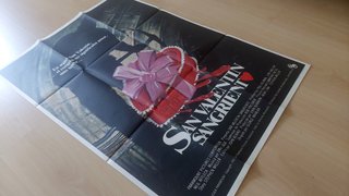 Cartel Original San Valentín Sangriento (1981)