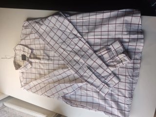 Camisa Lefties Cuadros Rojo y Blanco