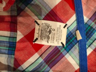 Camisa de cuadros hombre