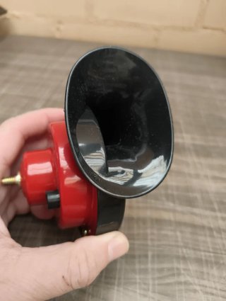 Bocina de Trompeta 12V para Moto o Coche