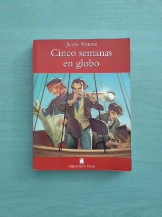 Libro juvenil Cinco semanas en globo