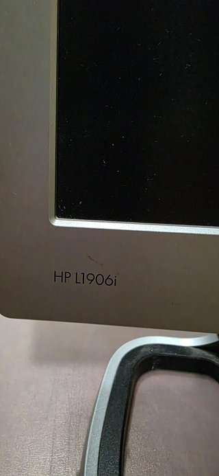 Monitor HP L1906i Plata/Negro