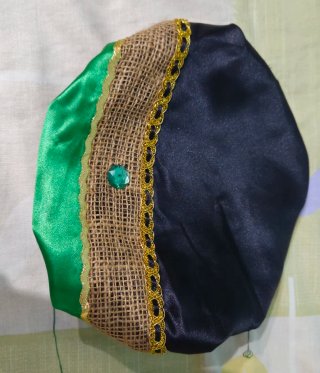 Gorro Aketé Negro y Verde