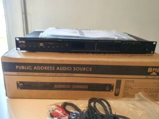 bhm cdp-130t reproductor profesional cd/mp3 + radi