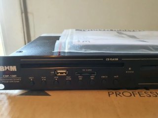 bhm cdp-130t reproductor profesional cd/mp3 + radi