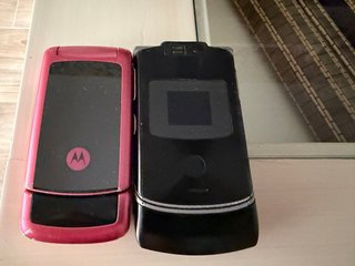 Lote de 2 Móviles Motorola Antiguos