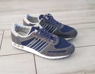 Sneakers Adidas L.A. Trainer Grigio Blu Tg 43 1/3
