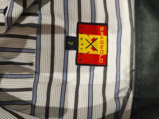 Camisa de rayas hombre