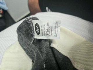 Sudadera Ele Gris y Blanca Talla XL