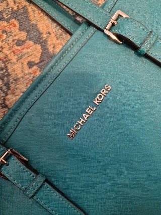 Bolso Tote Michael Kors Original en color teal