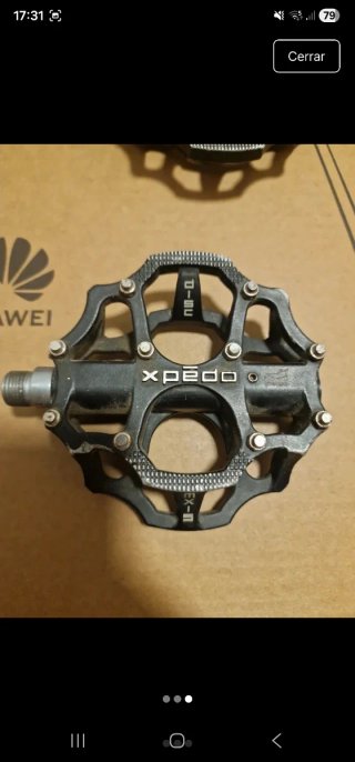 Pedales Xpedo EX-5 Negro