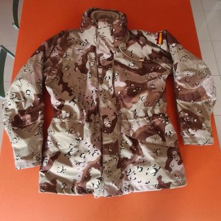 Chaquetón Militar Camuflaje Árido