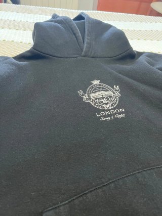 Sudadera Bershka Negra Talla S