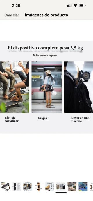 Patineta Eléctrica con Control Remoto
