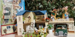 Casa Sylvanian Families con Cochera